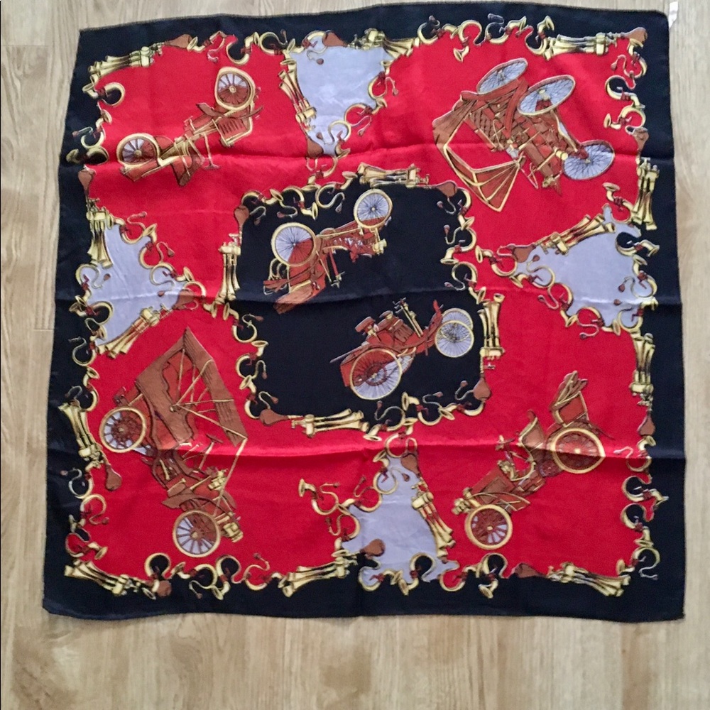 VINTAGE Headscarf in CLASSIC Car print is the perfect gift